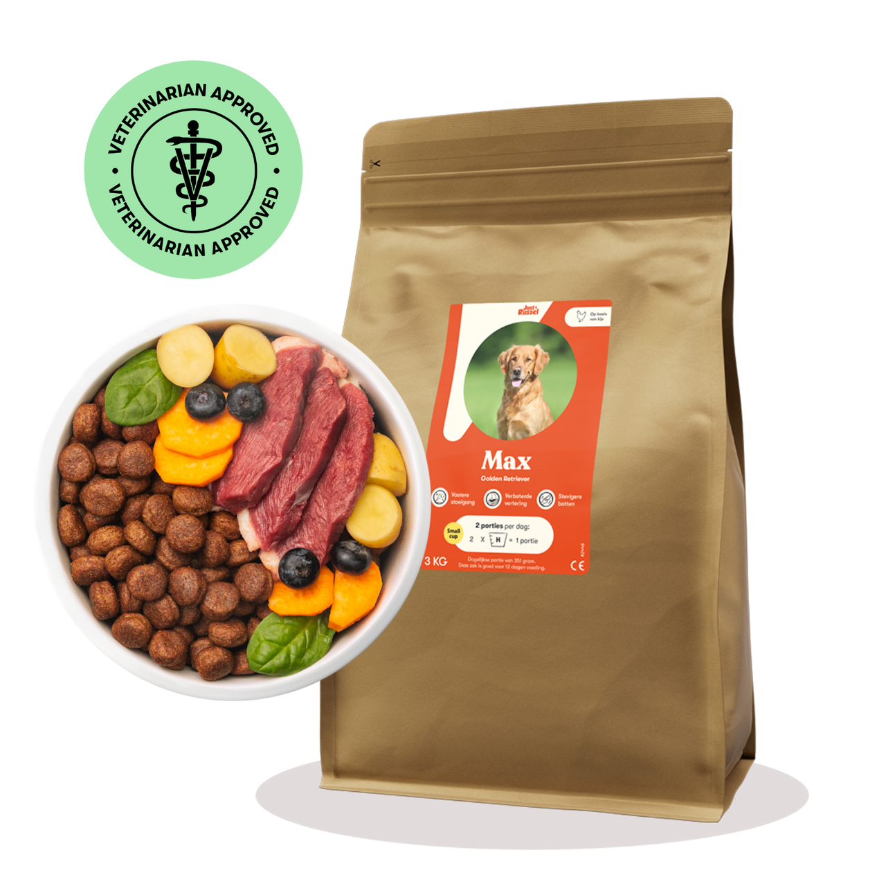 Hondenvoer voor Golden Retrievers - 3 KG