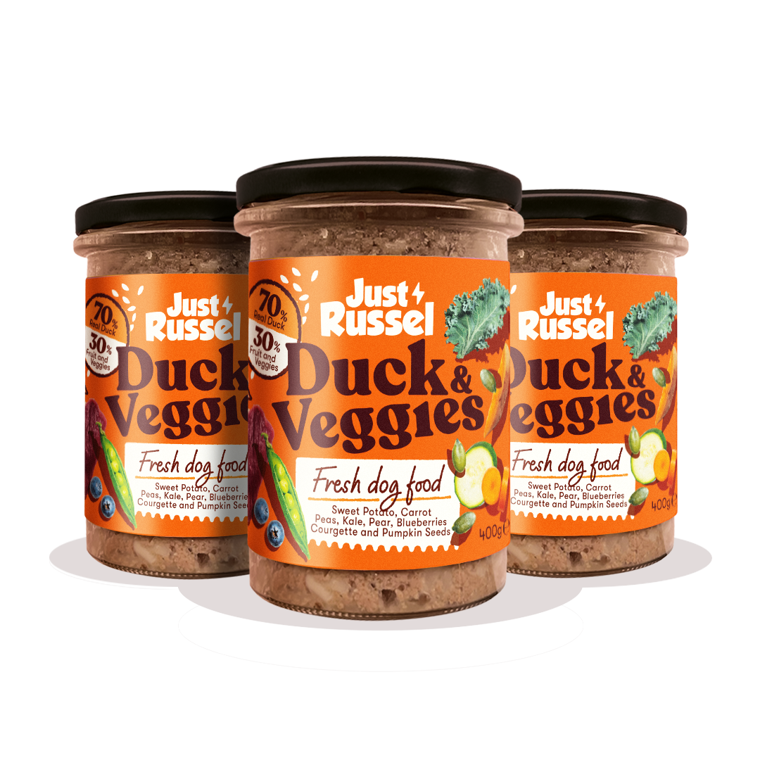 Verse hondenvoeding - Eend & Veggies